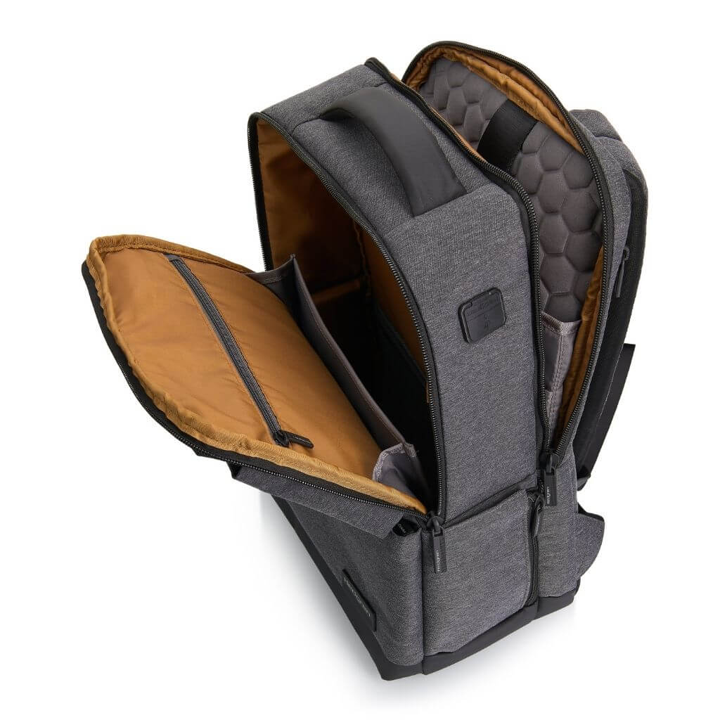 Hedgren Drive Laptop 14.1" RFID Backpack Grey - Image 3