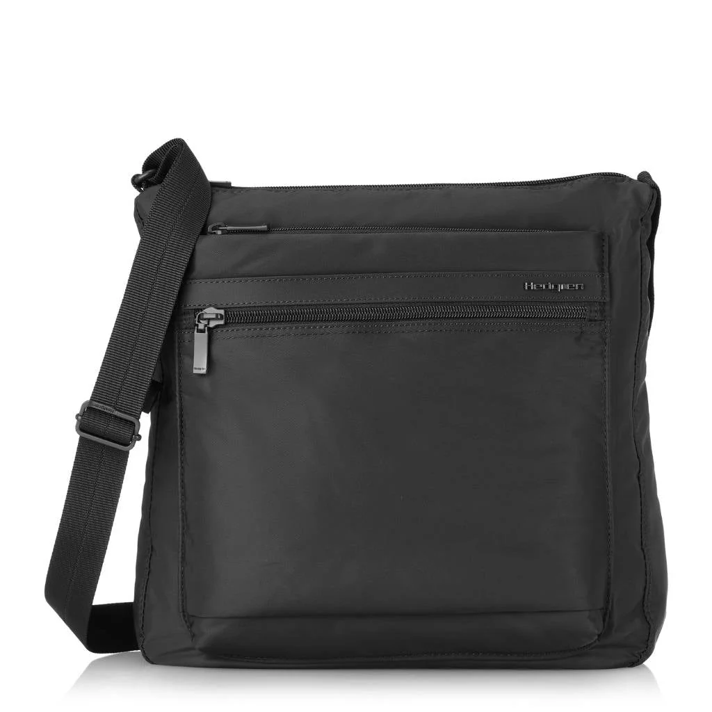 Hedgren Fanzine Vertical Crossbody RFID Bag Black - Image 4