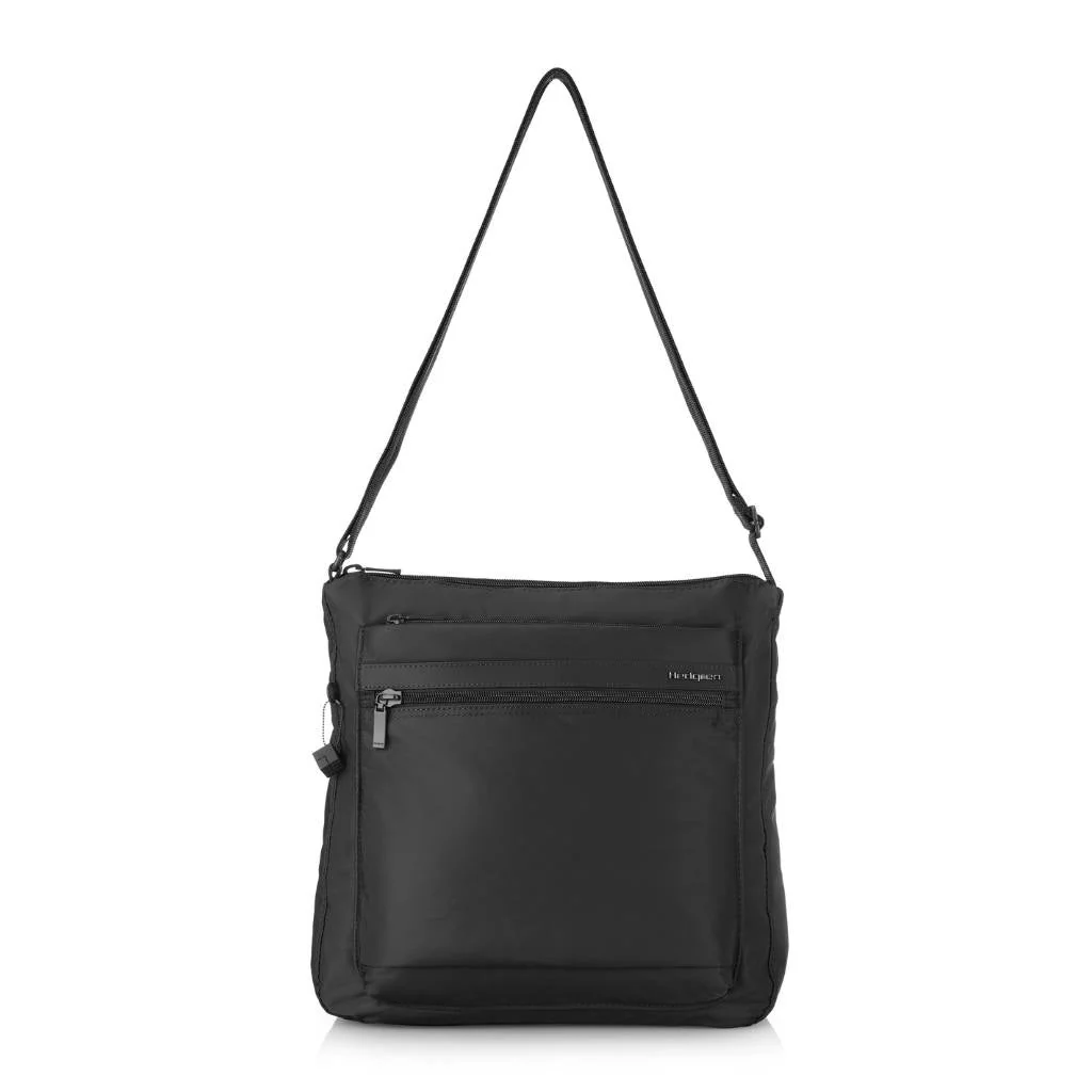Hedgren Fanzine Vertical Crossbody RFID Bag Black - Image 7