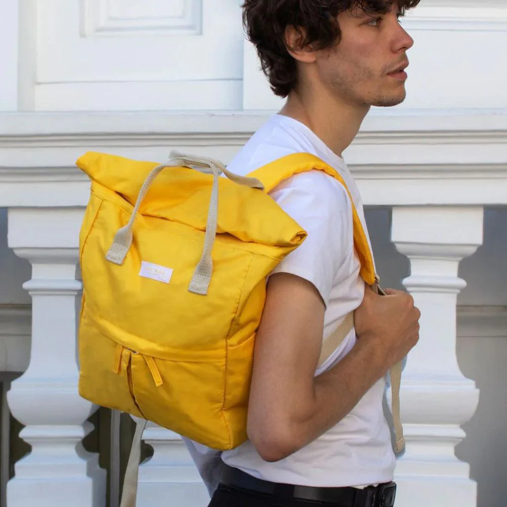 Kind Bags Hackney Medium Backpack - Yellow - Image 6