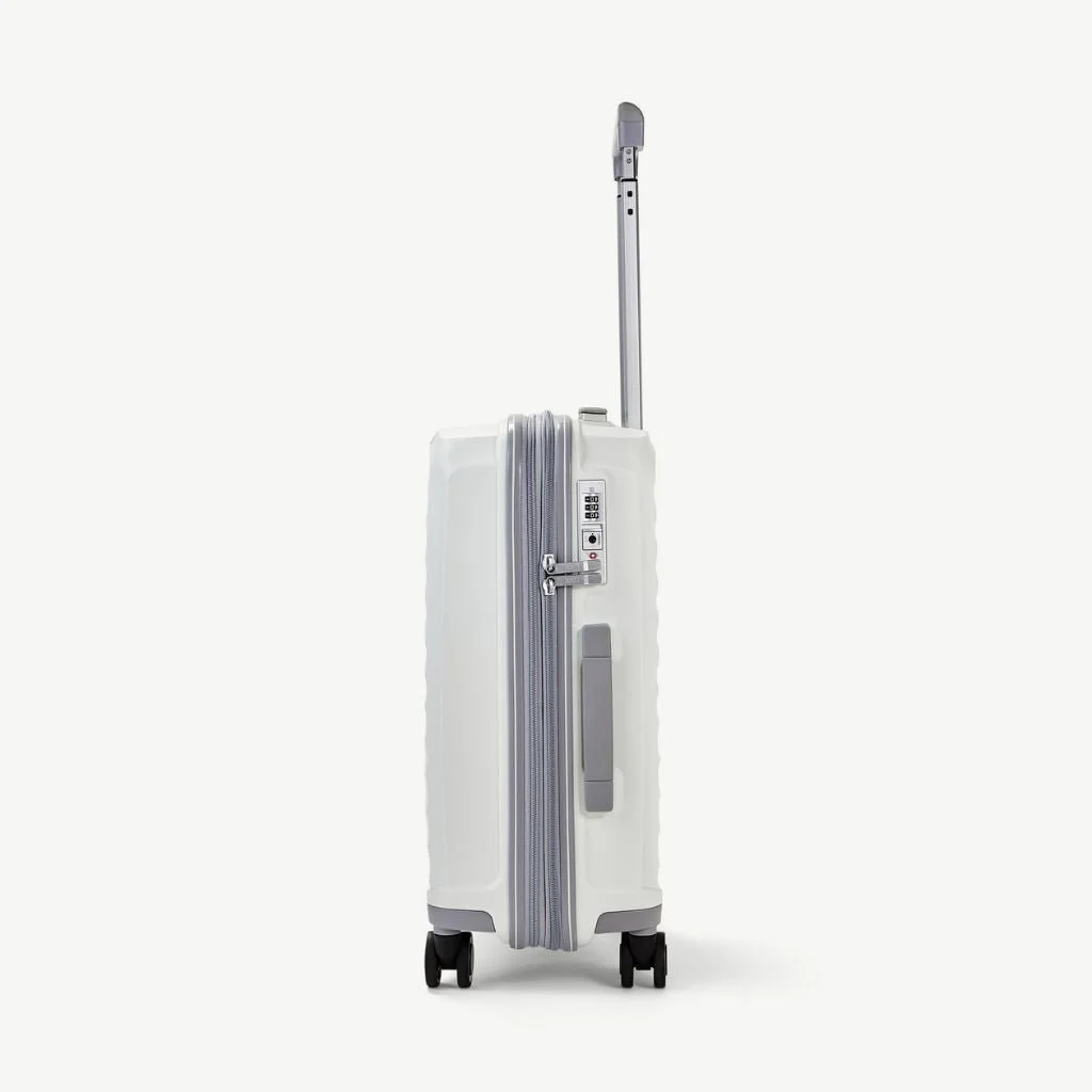 Rock Sunwave 54cm Carry On Hardsided Luggage - White - Image 4