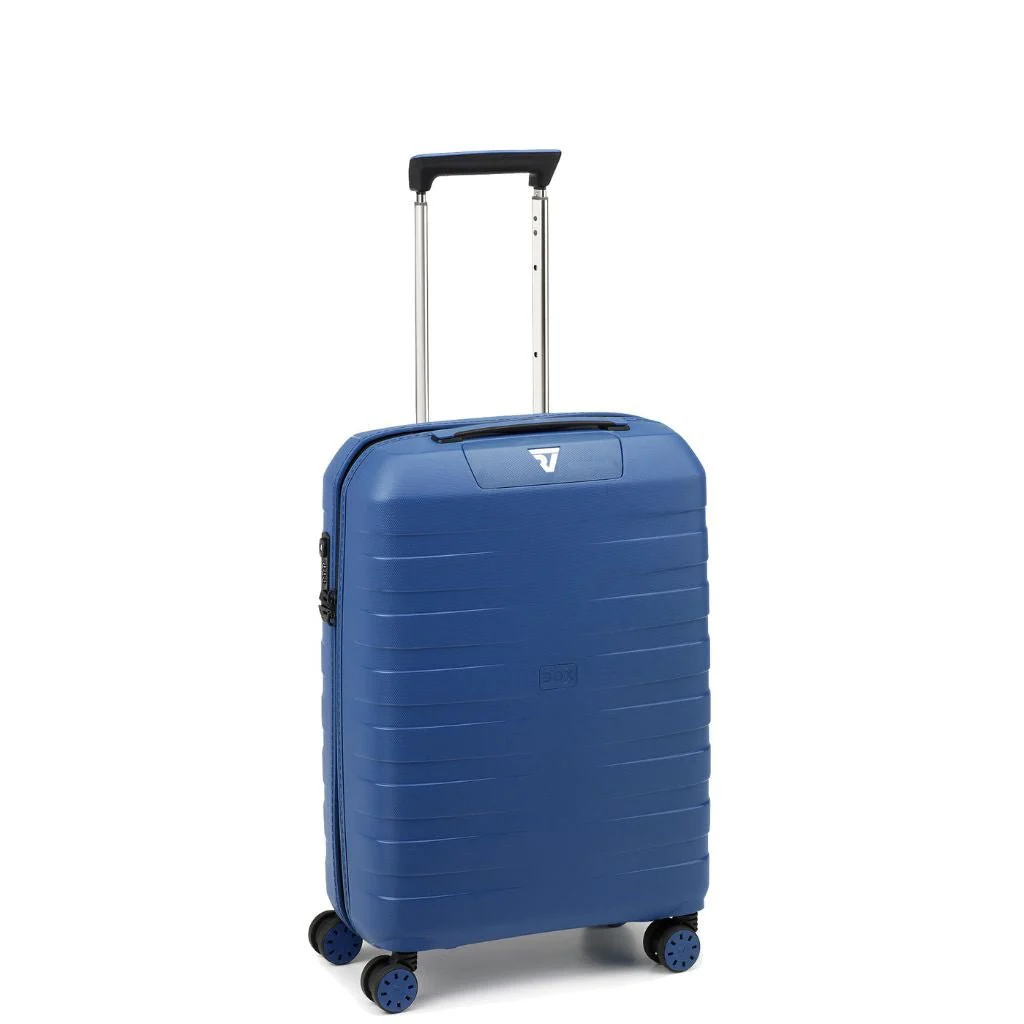Roncato Box Sport 2.0 Carry On 55cm Lightweight 2.2Kg Suitcase - Navy - Image 3