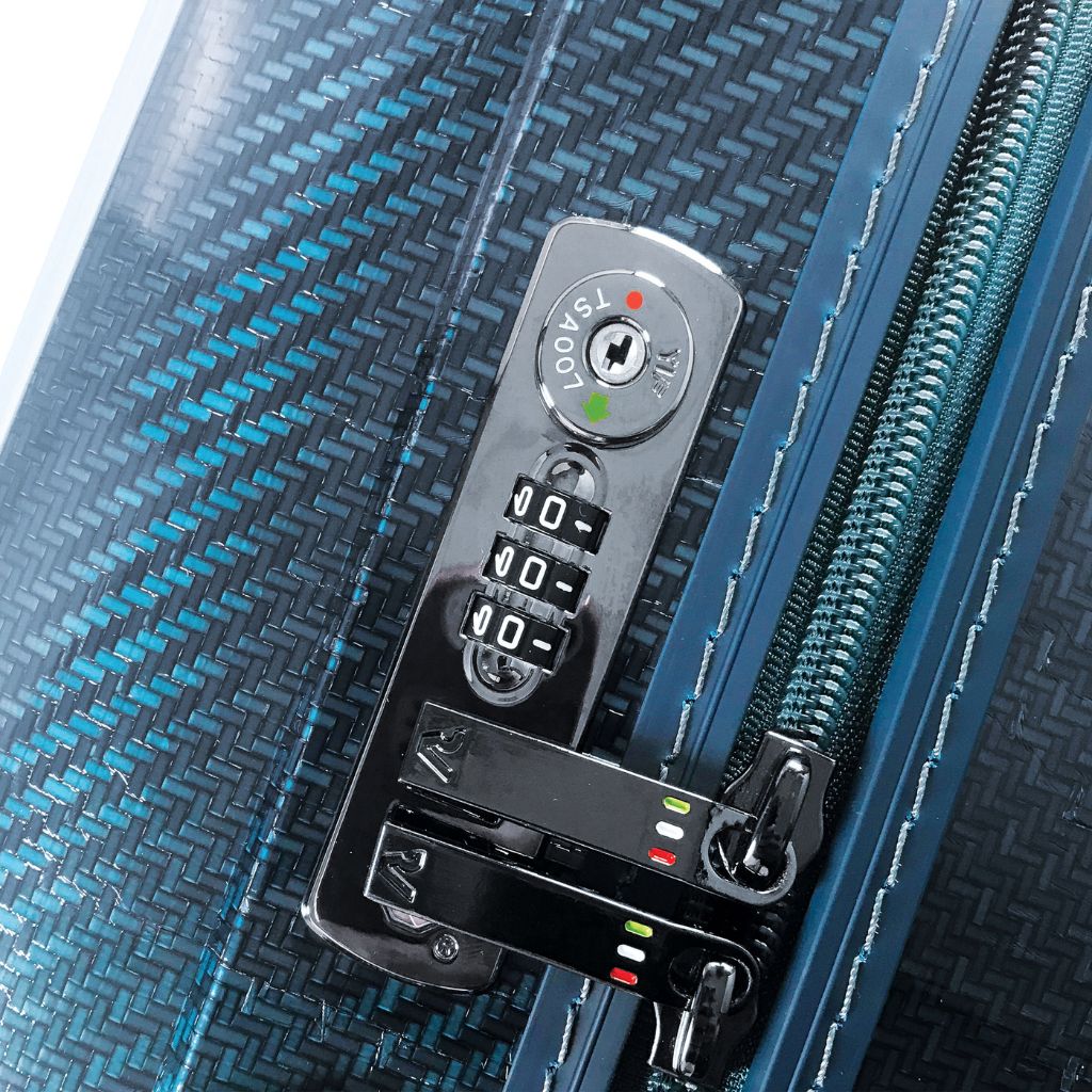 Roncato We Are Glam Carry On 55cm Spinner Suitcase 2kg - Blue - Image 10