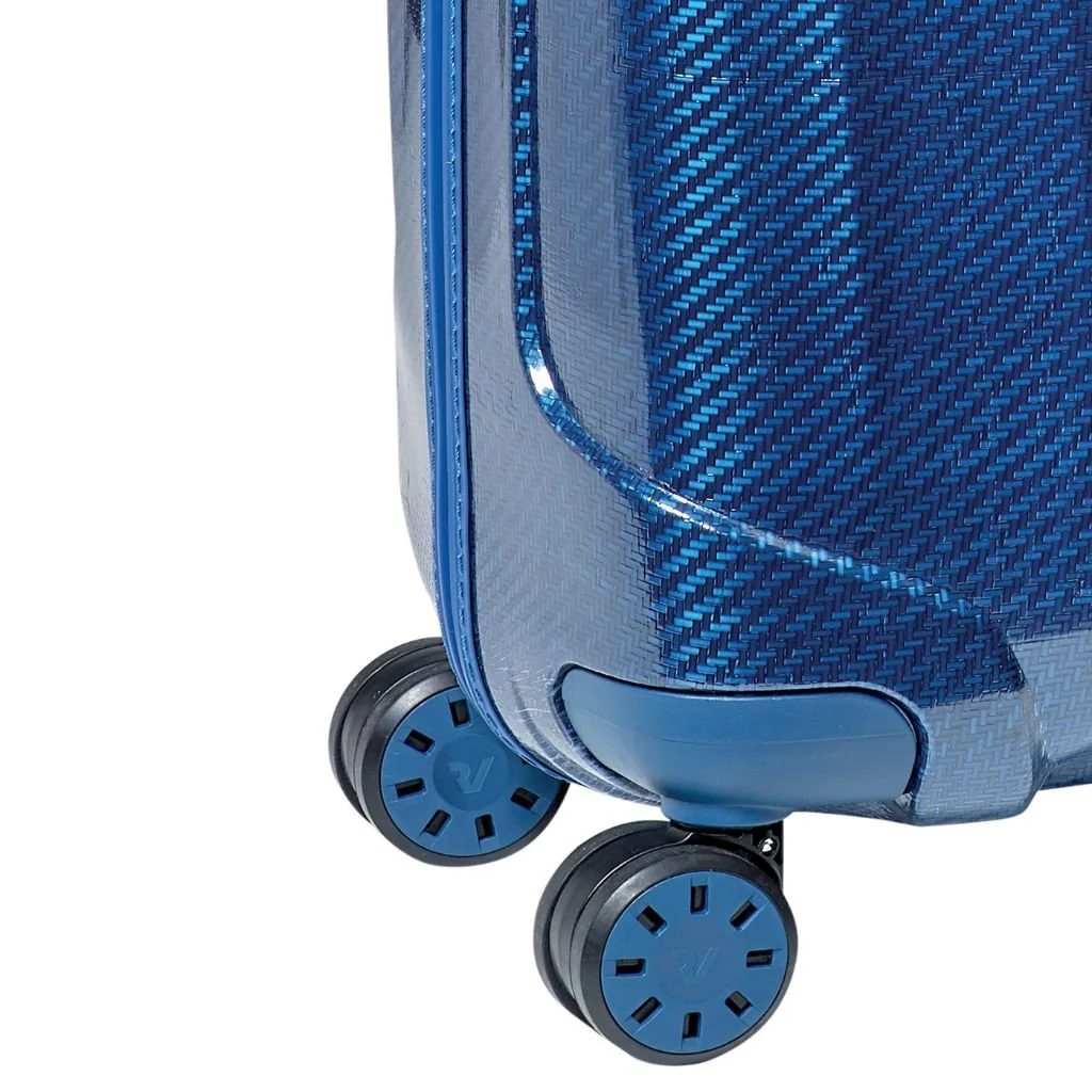 Roncato We Are Glam Carry On 55cm Spinner Suitcase 2kg - Blue - Image 5