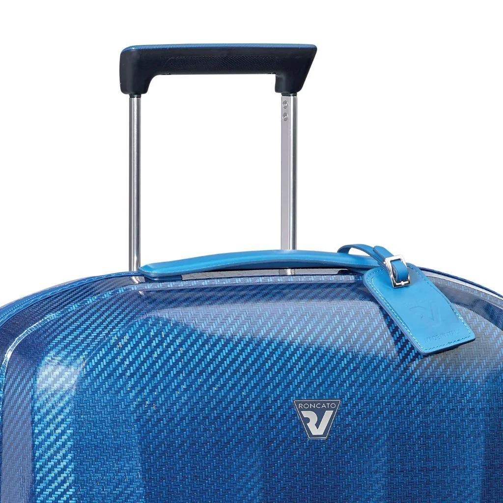 Roncato We Are Glam Carry On 55cm Spinner Suitcase 2kg - Blue - Image 8