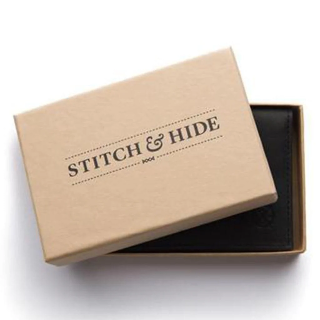Stitch & Hide Hugo Wallet - Black - Image 5