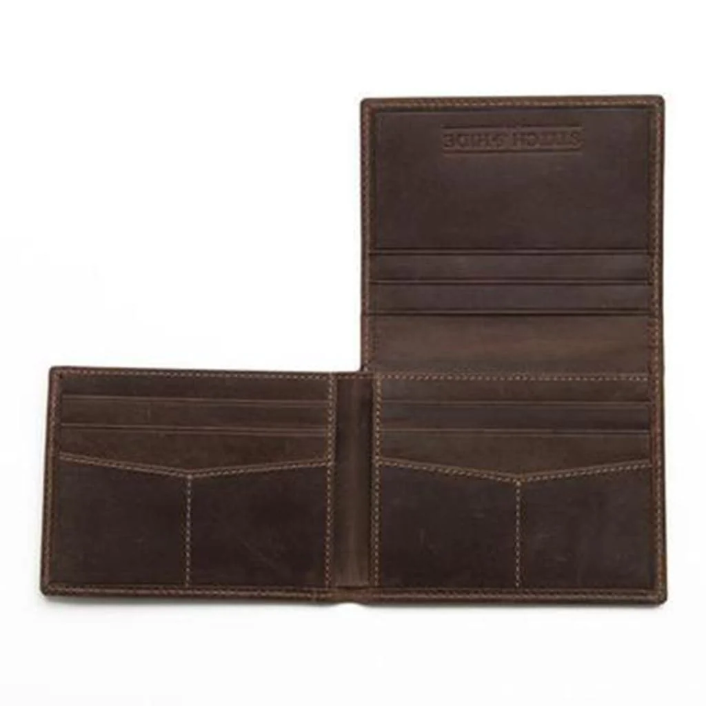 Stitch & Hide Hugo Wallet - Brown - Image 3