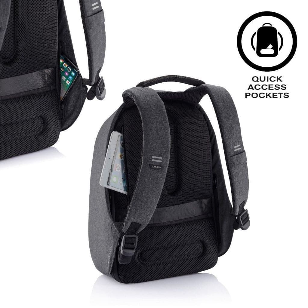 XD Design Bobby Hero Regular Anti-Theft Laptop Backpack - Black - Image 14